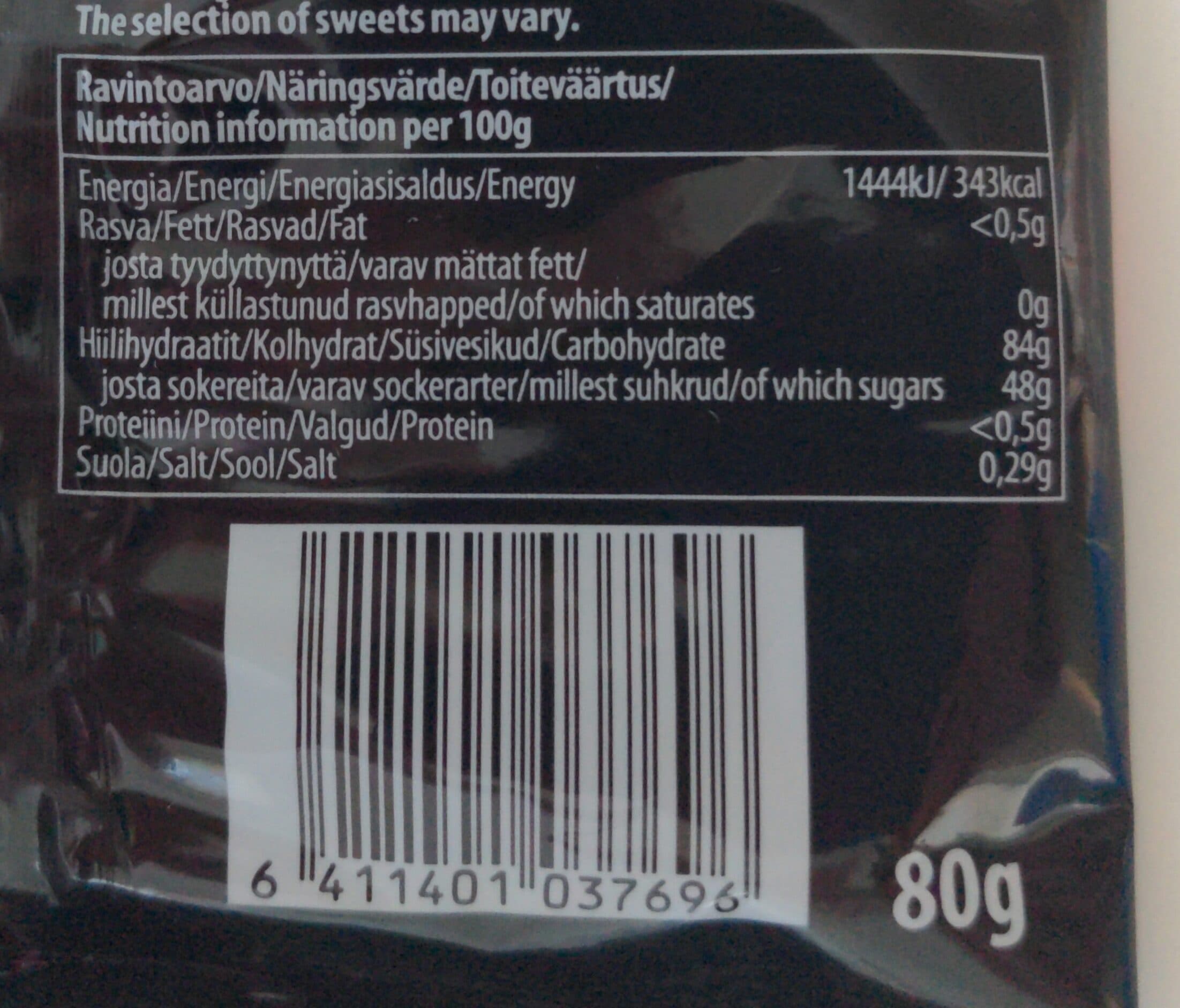 Fazer Super Salmiakki packshot