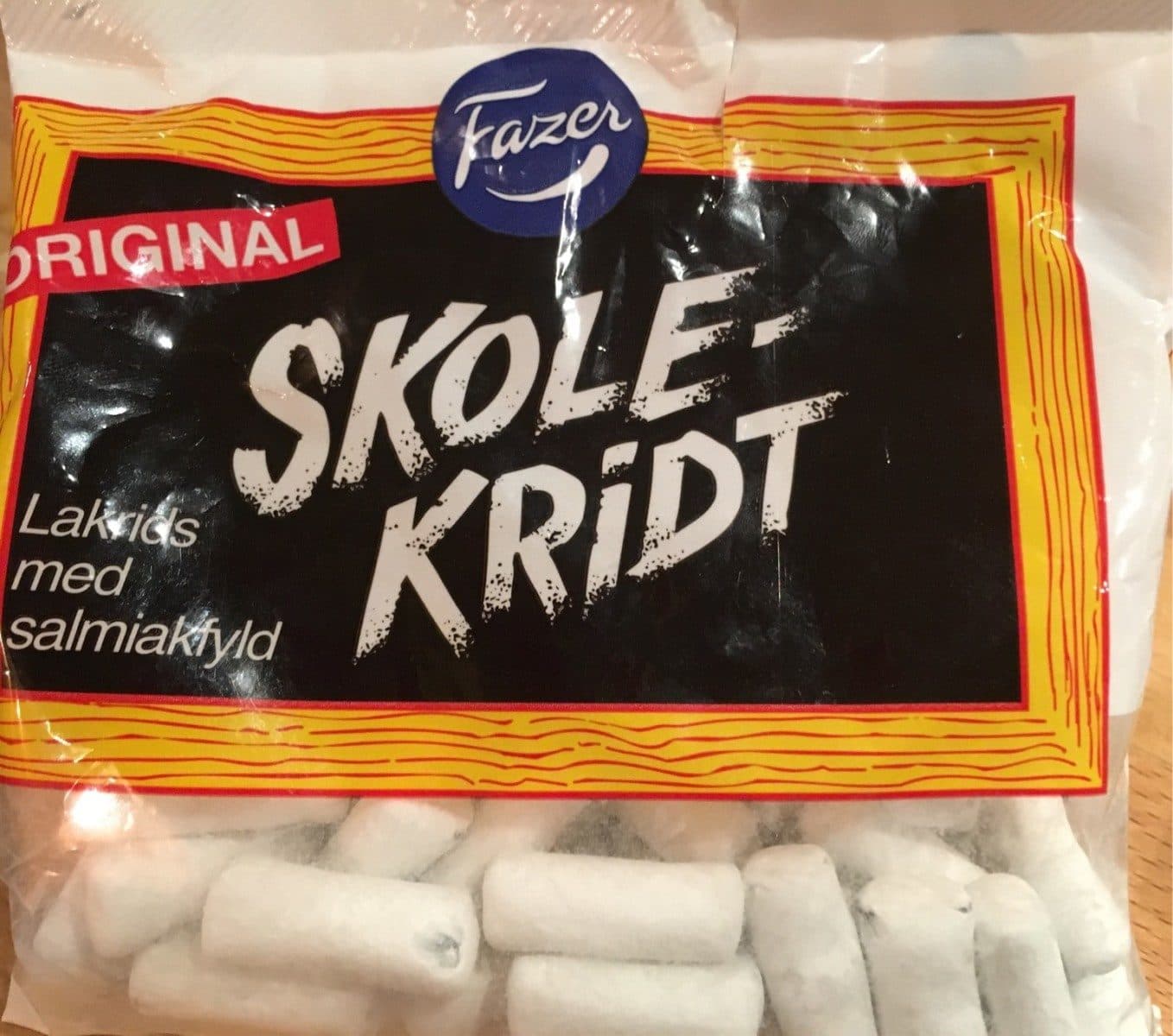 Fazer Skole kridt packshot
