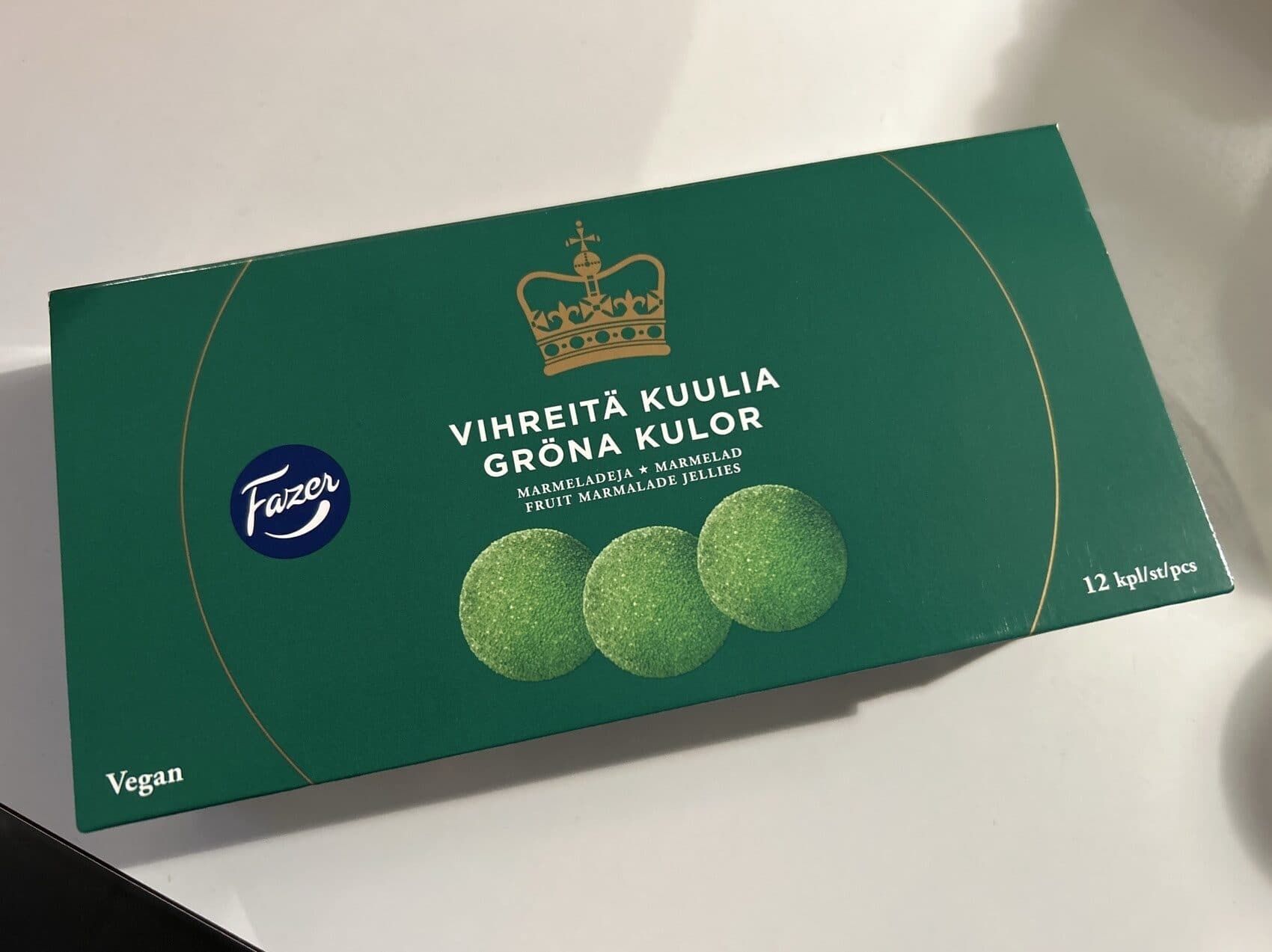 Fazer Vihreitä Kuulia packshot