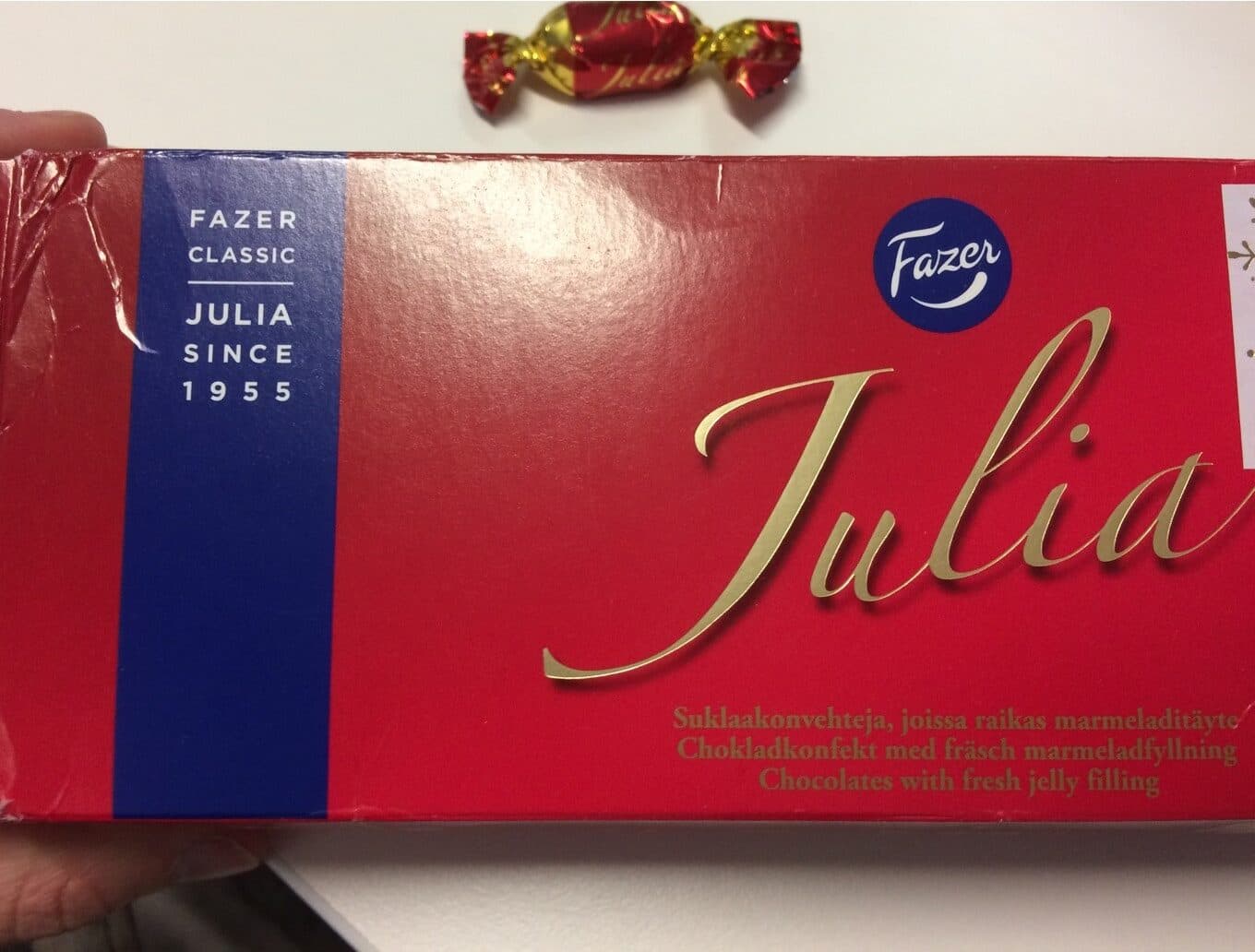 Fazer Julia packshot