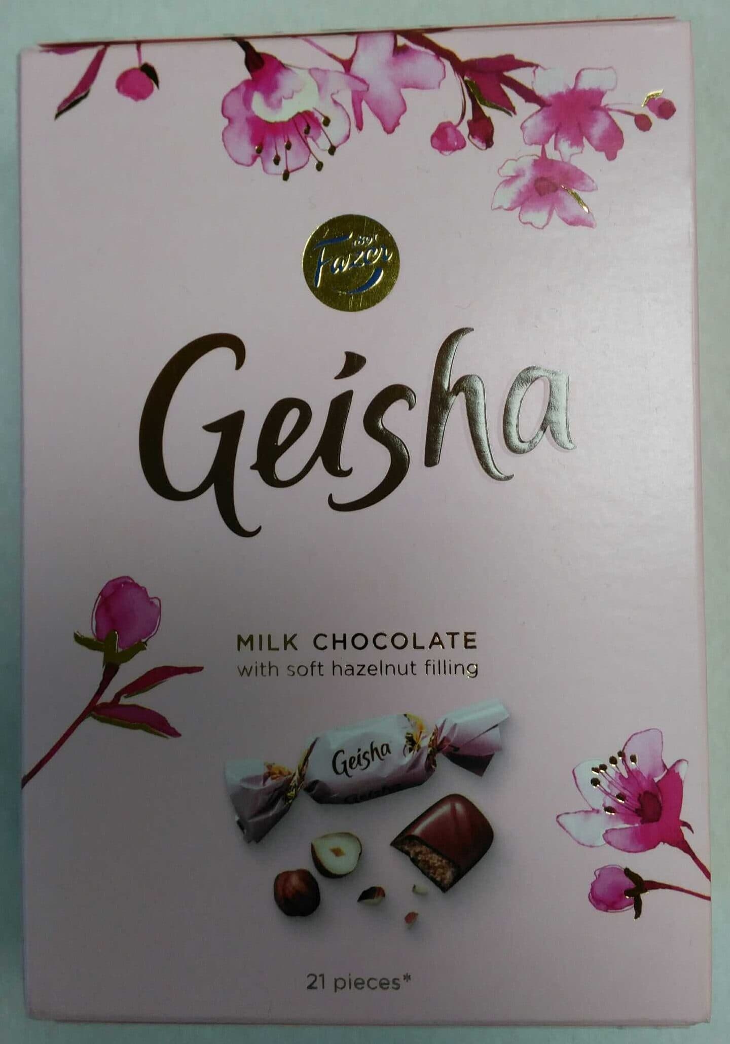 Fazer Geisha packshot