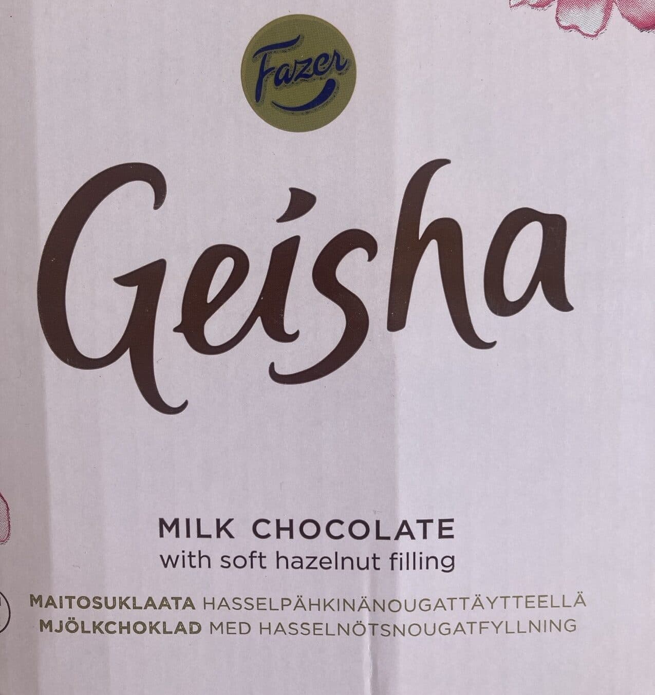 Fazer Geisha packshot