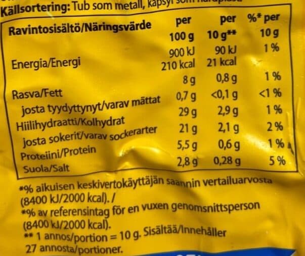 Turun Sinappia Turun Sinappia väkevä packshot
