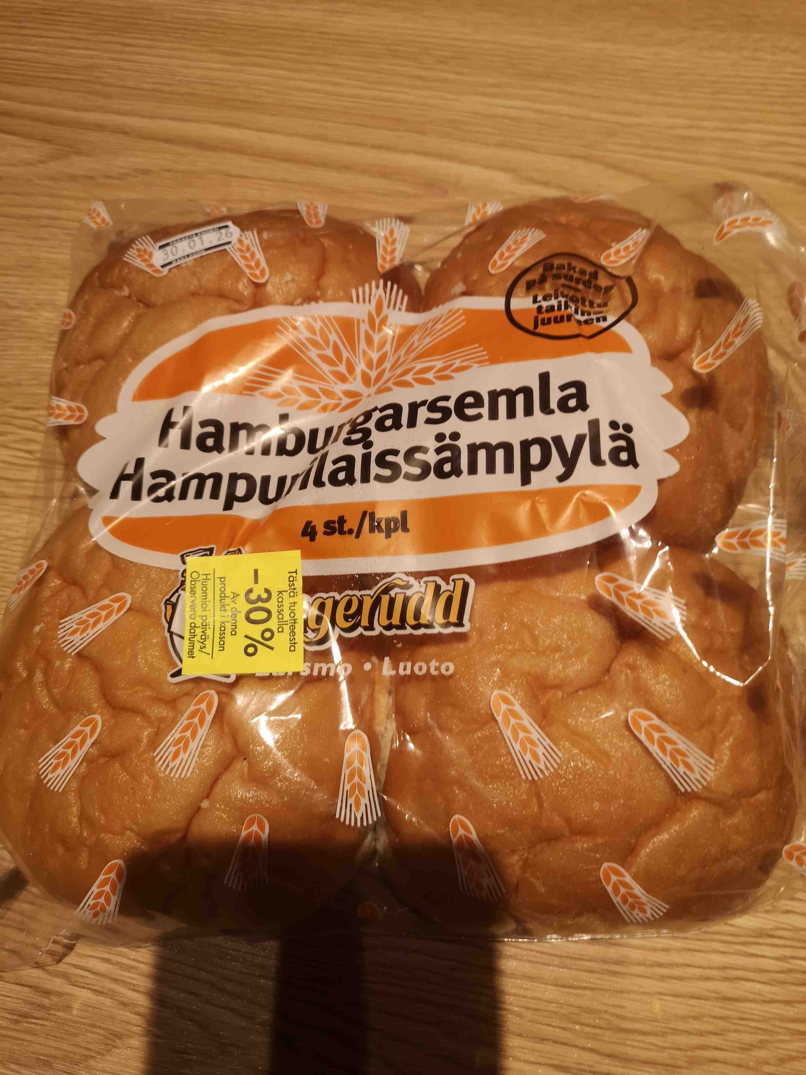 Fagerudd Hampurilaissämpylä packshot