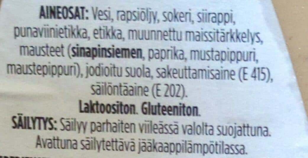 Saarioinen Makea salaattikastike packshot