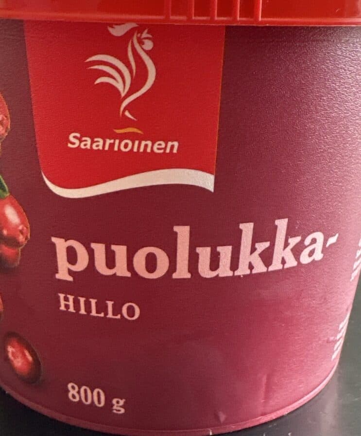 Saarioinen Puolukkahillo packshot