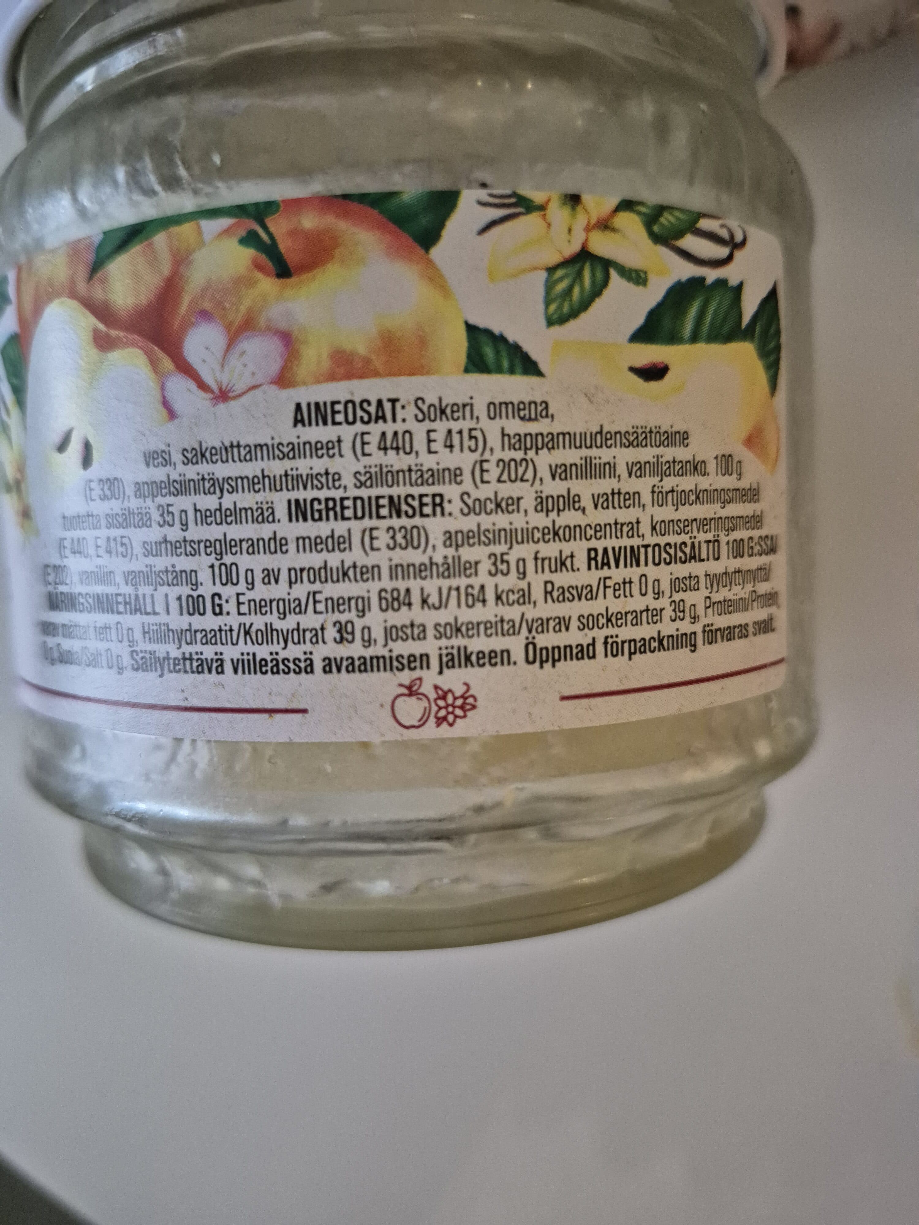Dronningholm Omena-vaniljahillo packshot