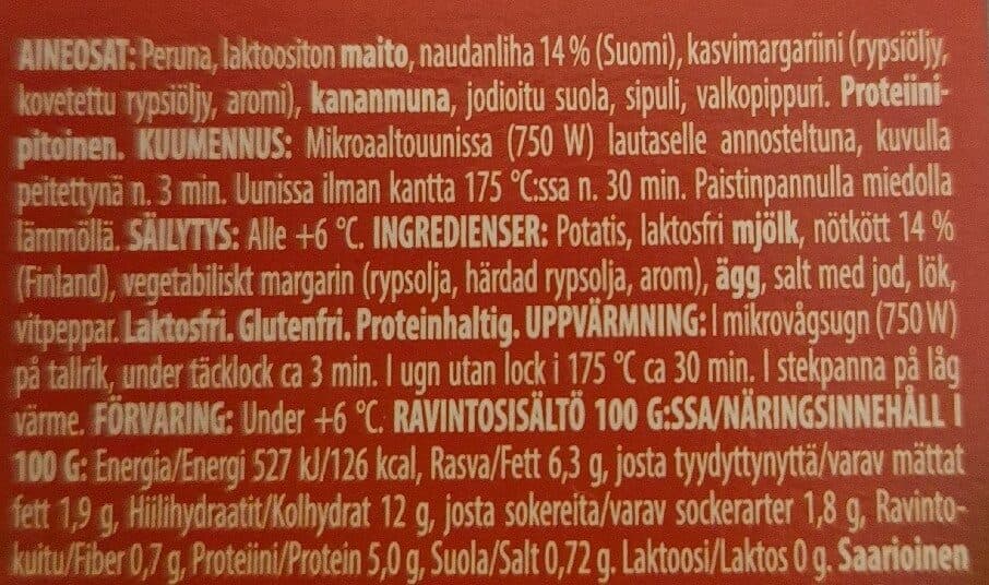 Saarioinen Lihaperunasoselaatikko packshot