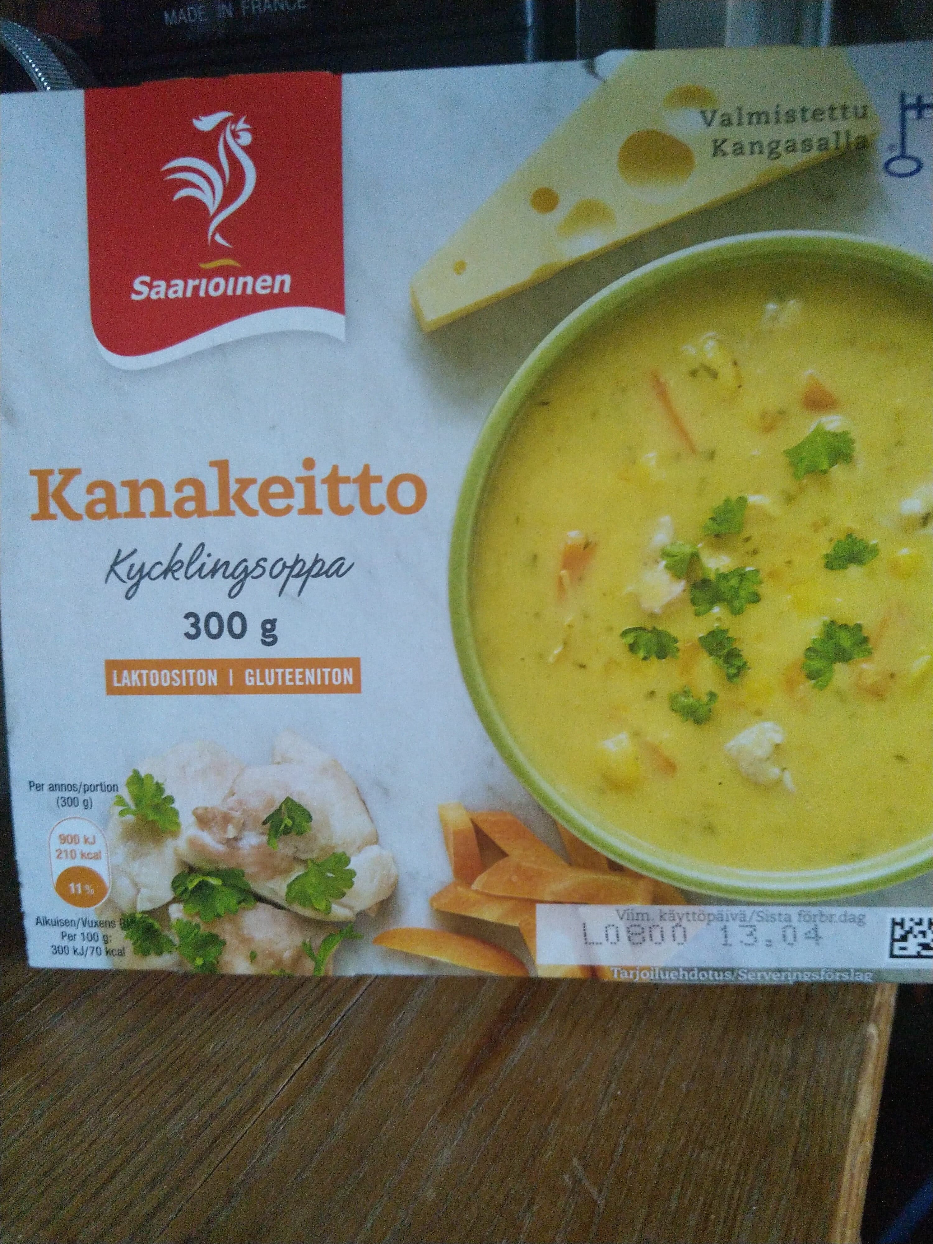 Saarioinen Kanakeitto packshot