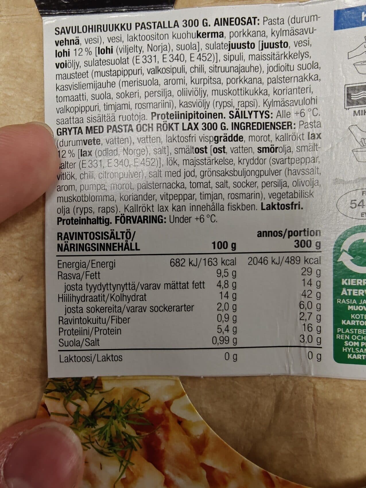 Saarioinen Savulohiruukku packshot