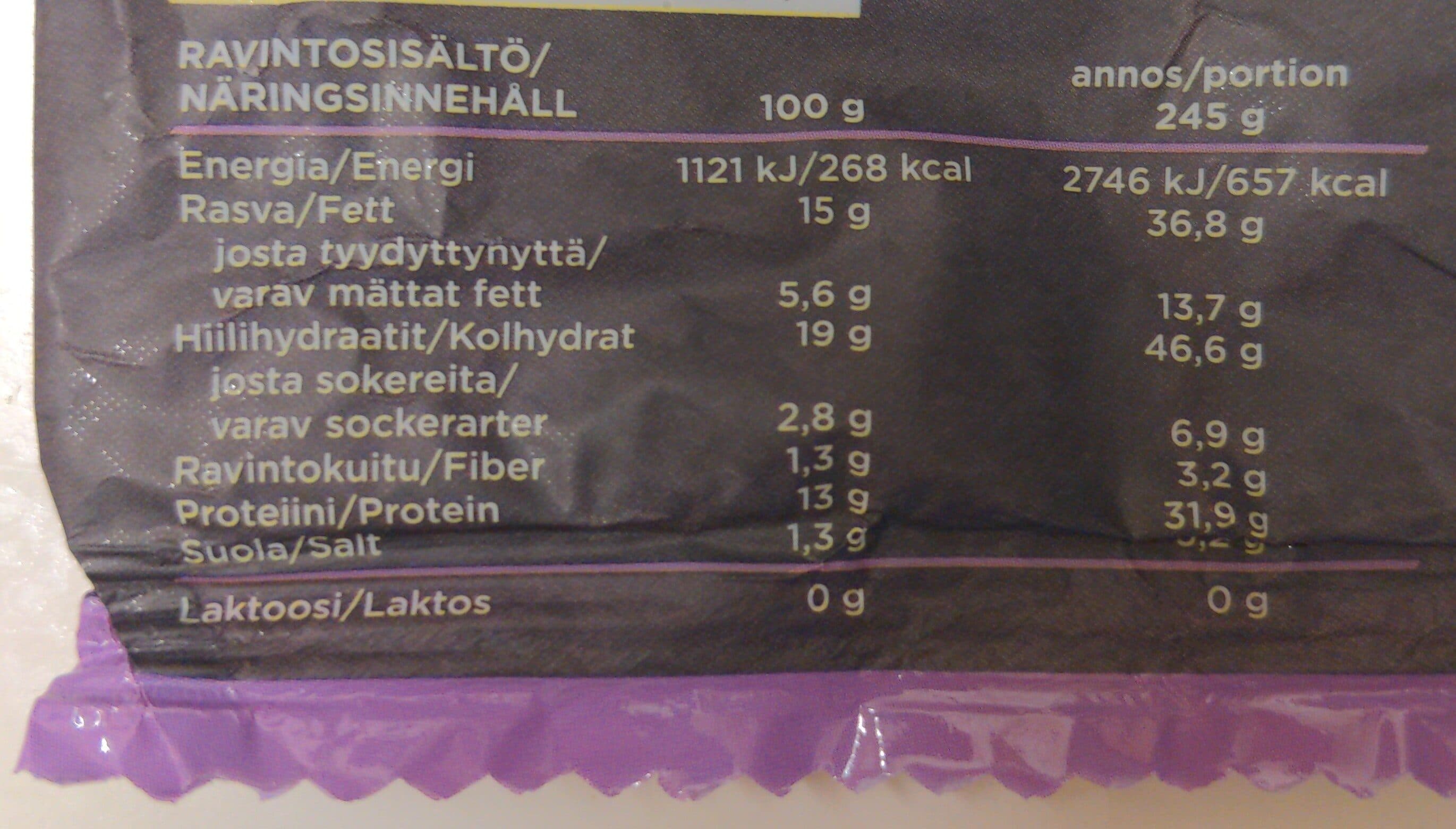 Saarioinen Iso härkäburgeri packshot