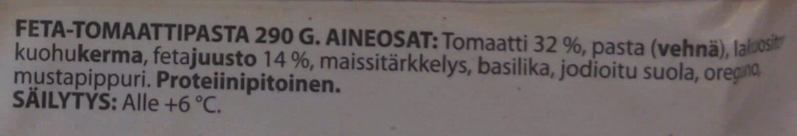 Saarioinen Päivän pasta maukas feta-tomaatti packshot