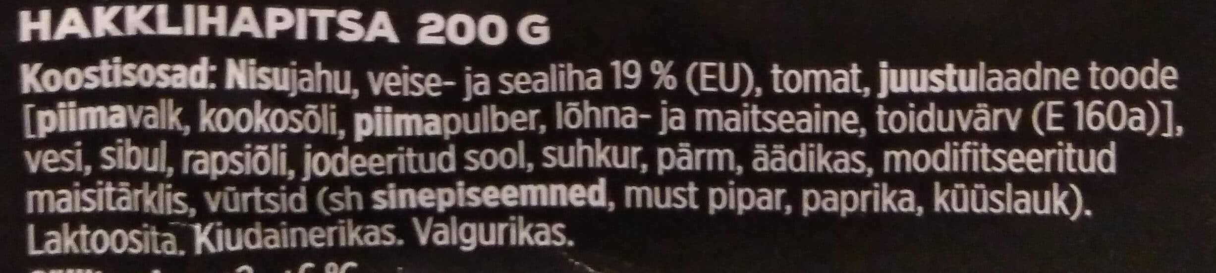 Saarioinen Jauhelihapizza packshot