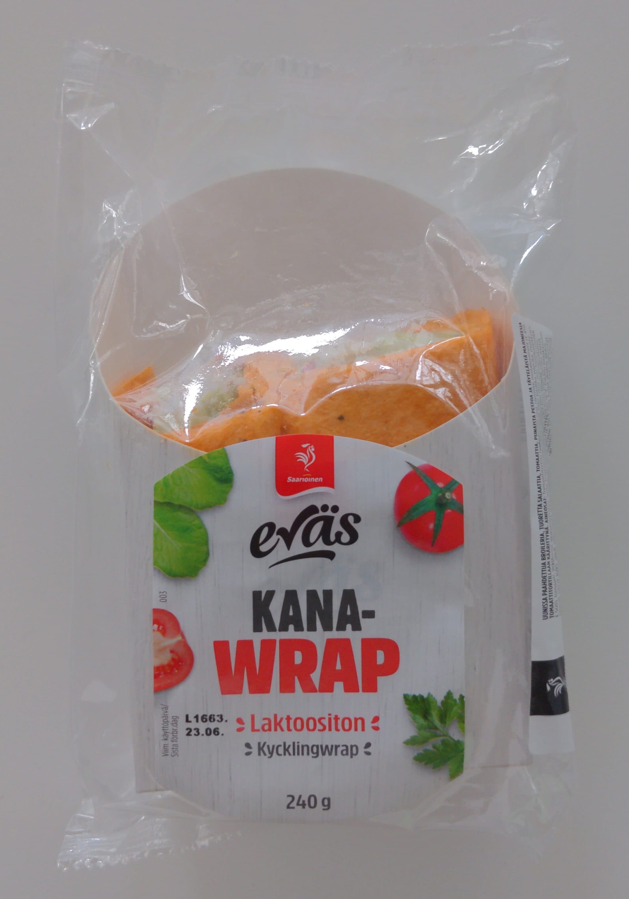 Saarioinen Kana-Wrap packshot