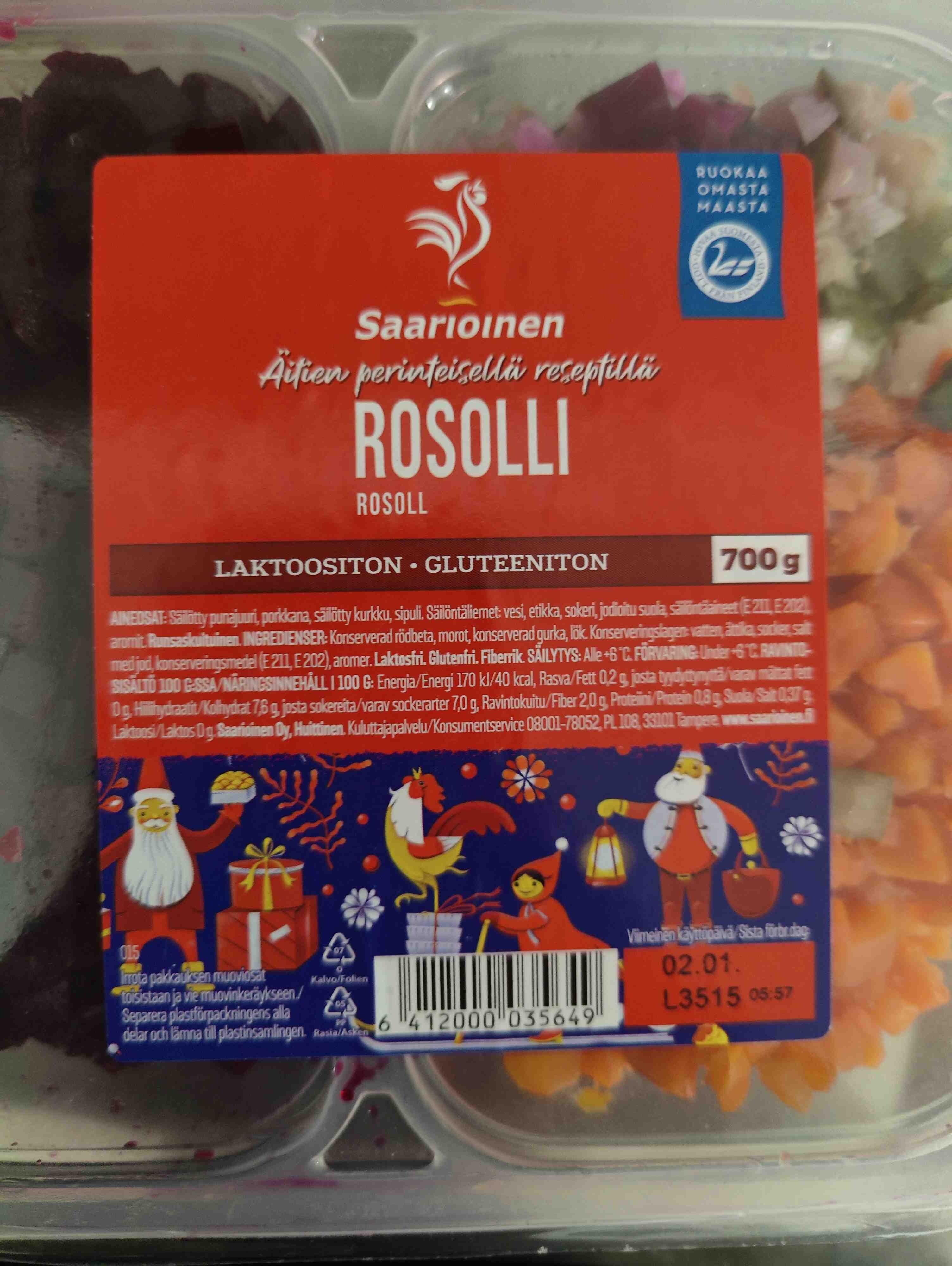 Saarioinen Rosolli packshot