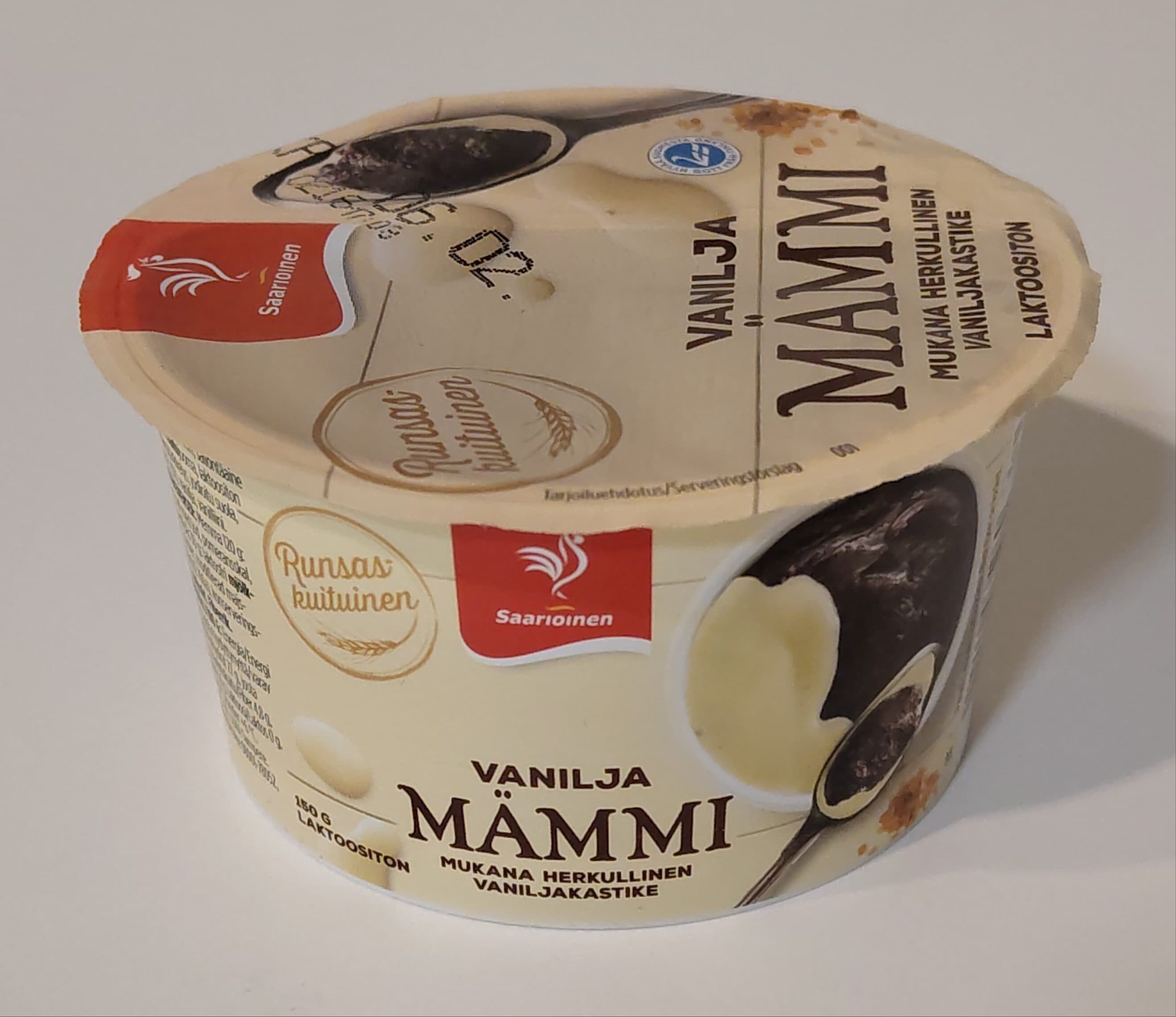 Saarioinen Vanilja mämmi packshot