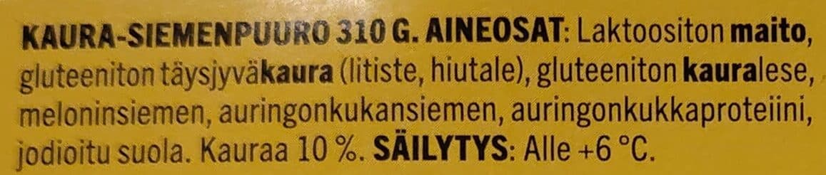 Saarioinen Rouhea Puuro Protein packshot