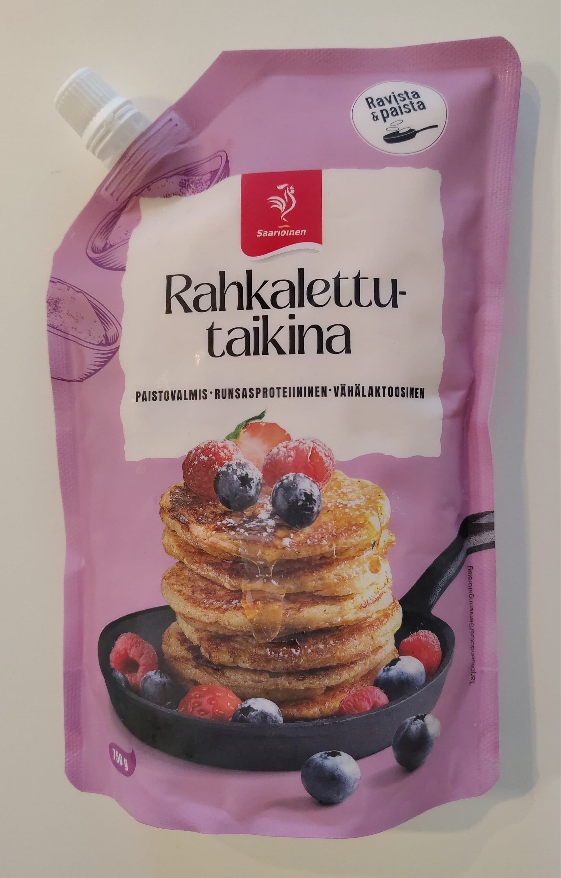 Saarioinen Rahkalettutaikina packshot
