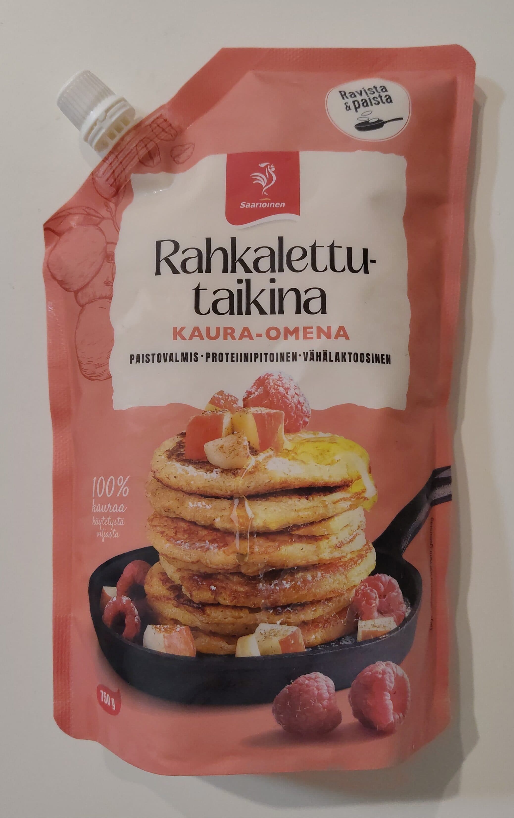 Saarioinen Apple Oat Pancakes packshot