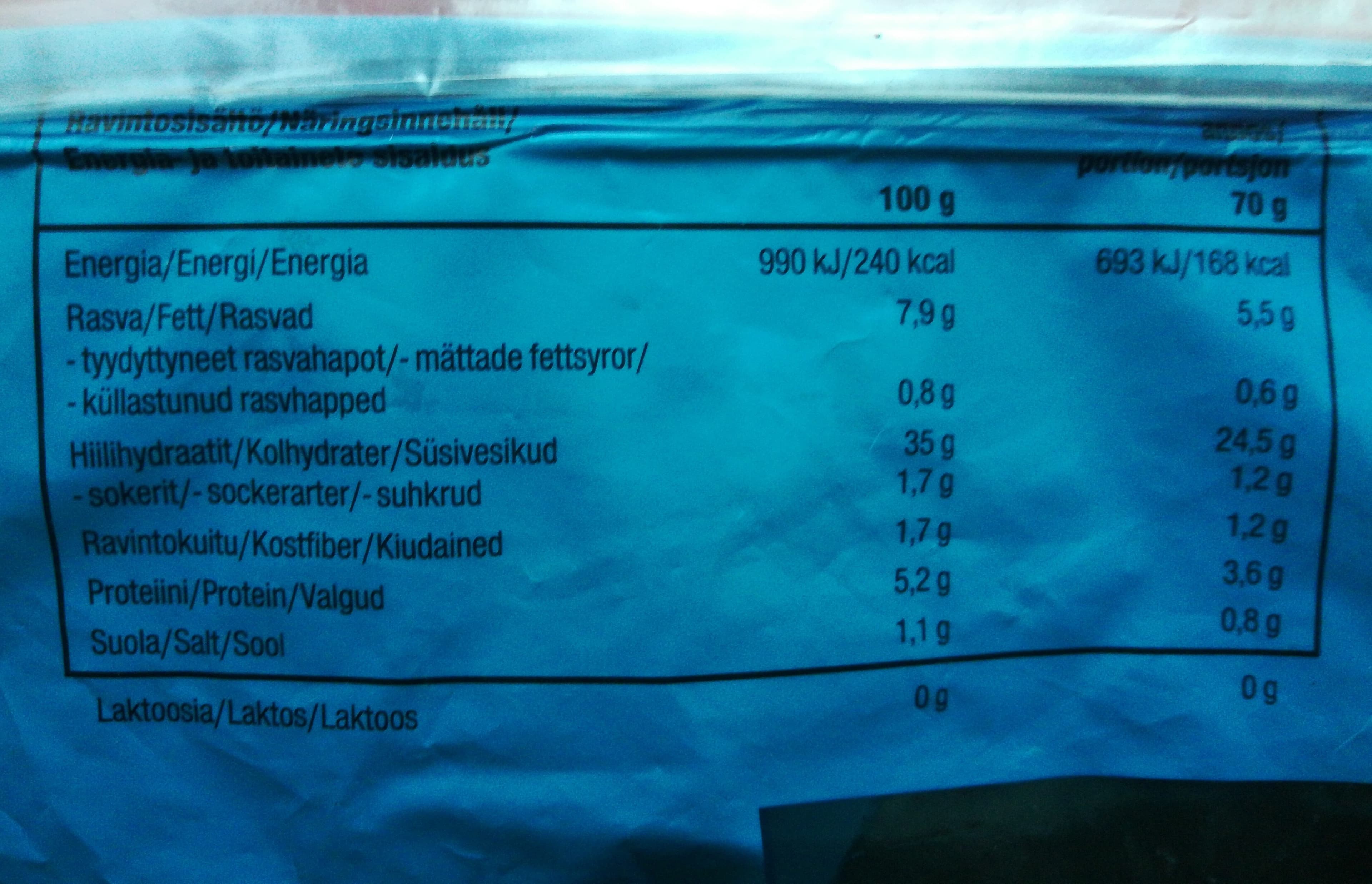 Saarioinen Iso vaalea riisipiirakka packshot