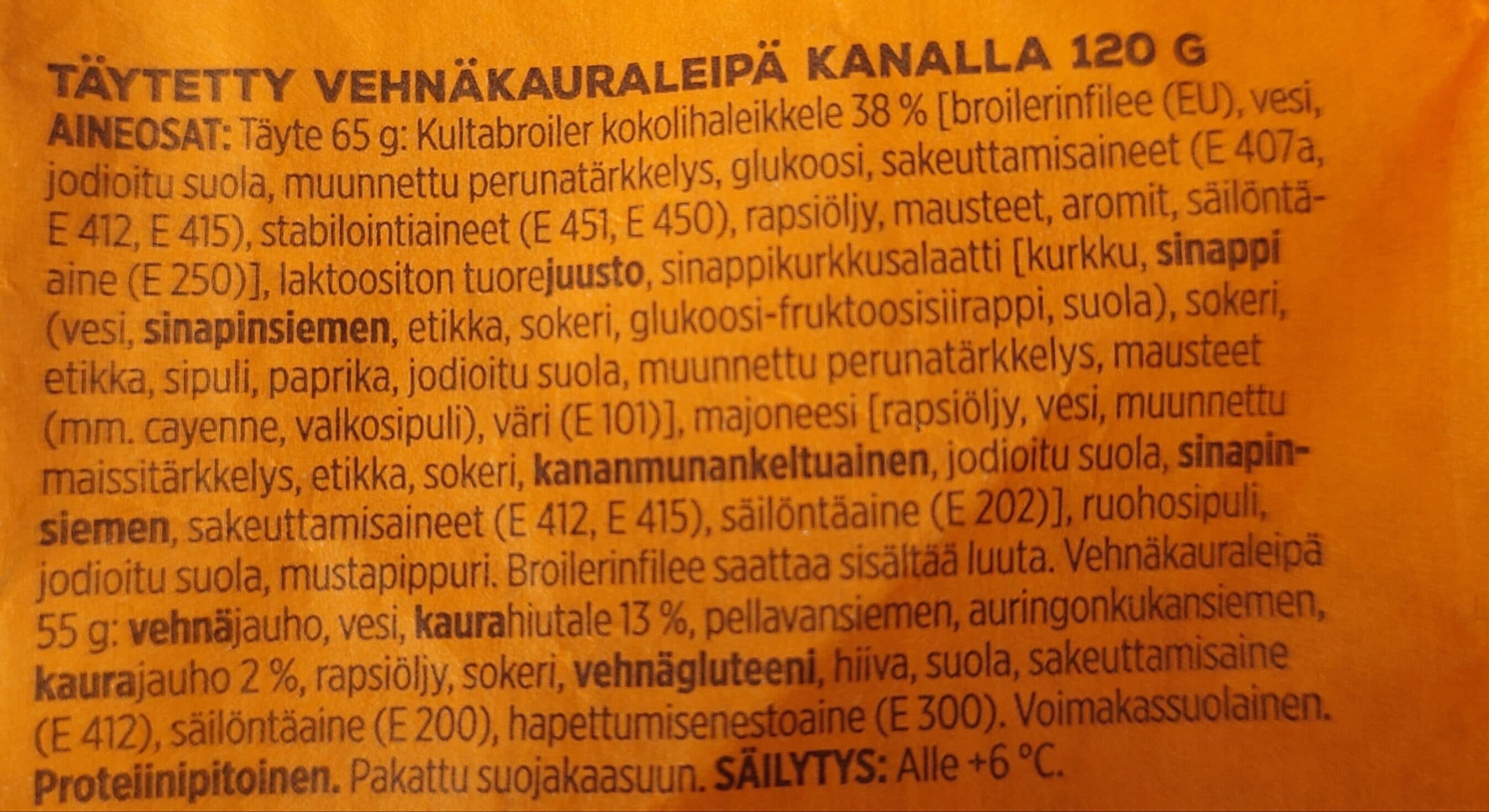 Saarioinen Eväsleipä Kana packshot