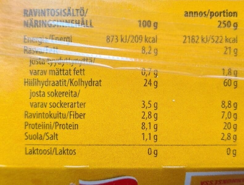 Saarioinen Kana-chilihummuswrap packshot