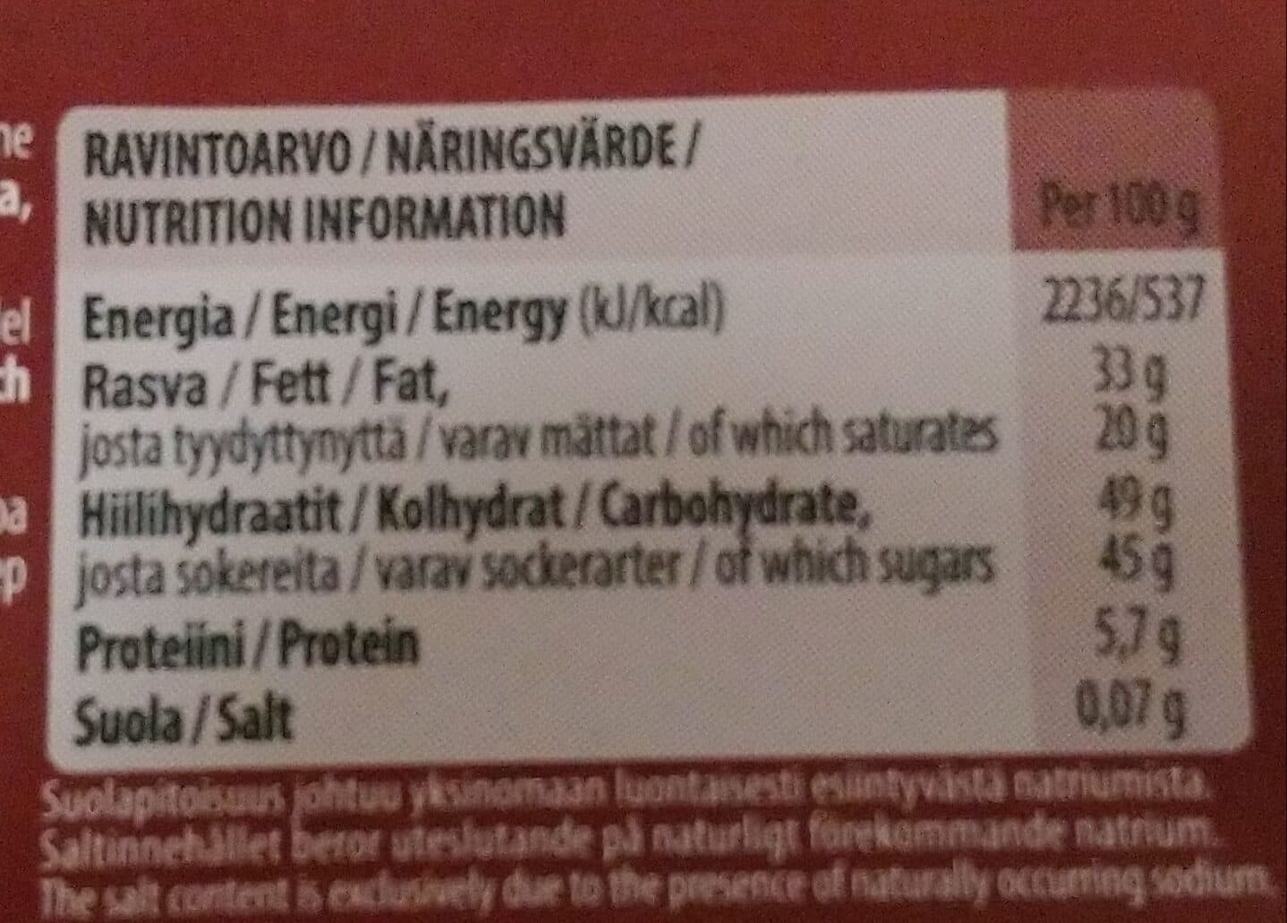 Panda Tumma suklaa packshot