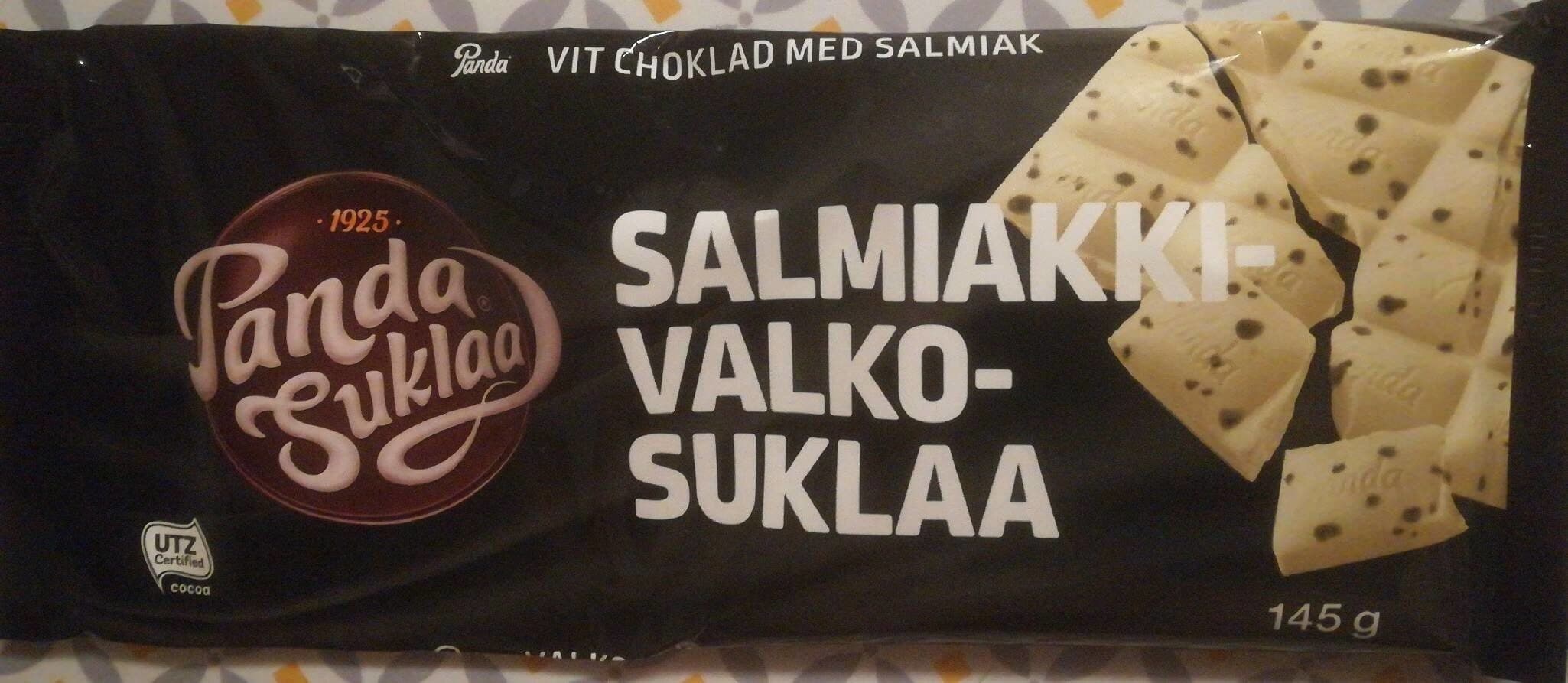 Panda Salmiakki-Valkosuklaa packshot