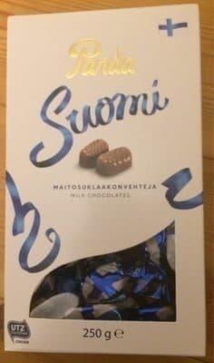 Panda Panda Suomi 250G Maitosuklaakonvehteja packshot
