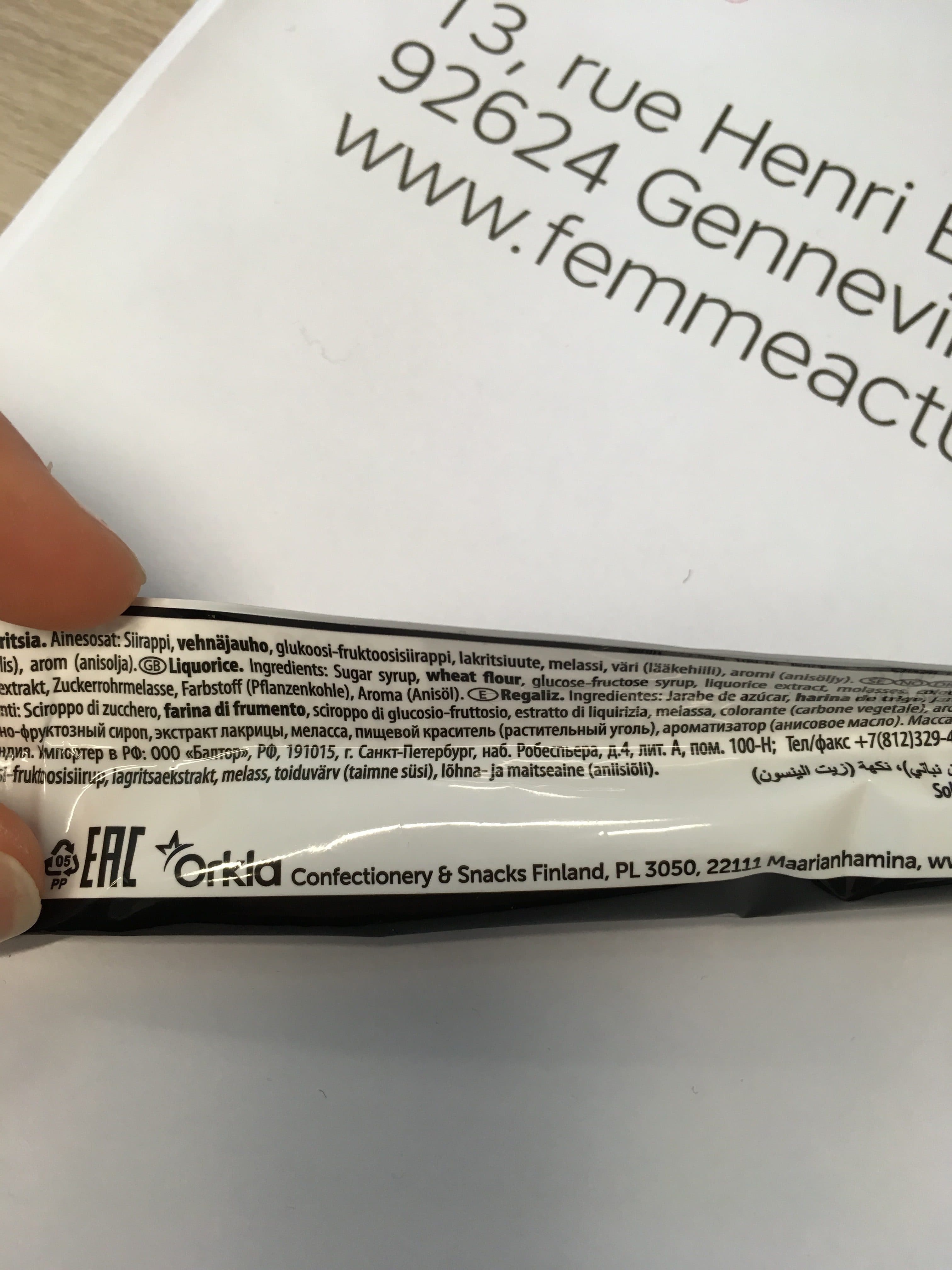 Orkla confectionery & snacks Orginal Pepe packshot