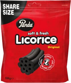 Panda Panda Soft & Fresh Licorice Original 550G packshot