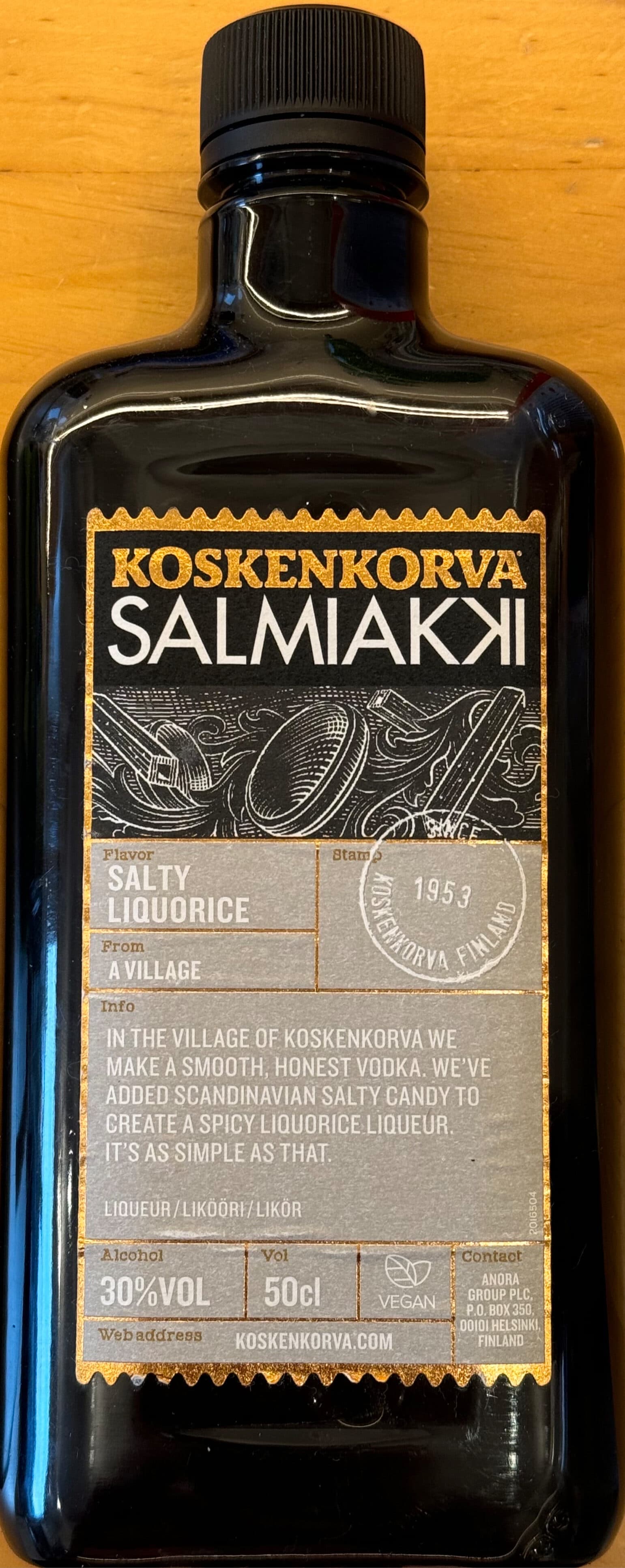 Koskenkorva Lakritzlikör packshot