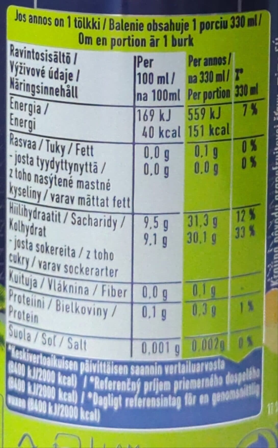 San Pellegrino Naturali Pompelmo packshot