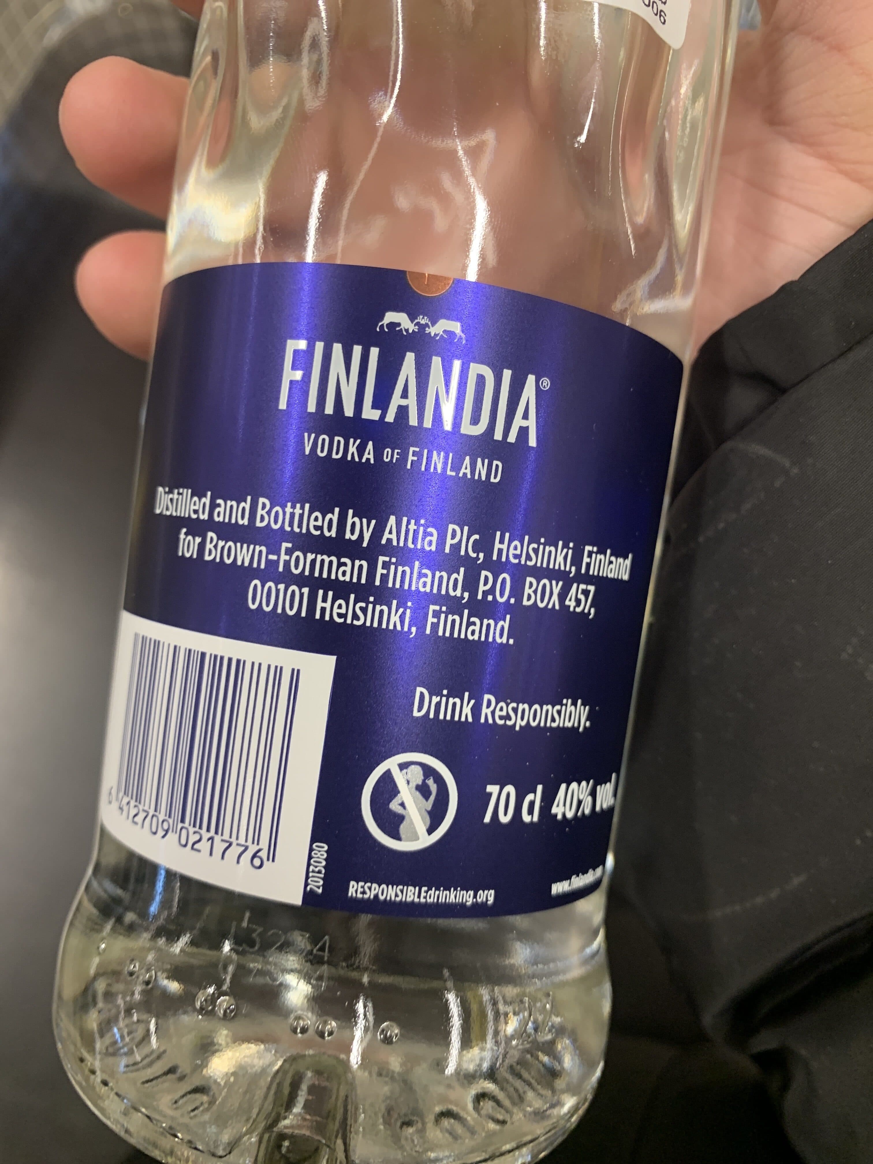 Finlandia Finlandia Vodka packshot