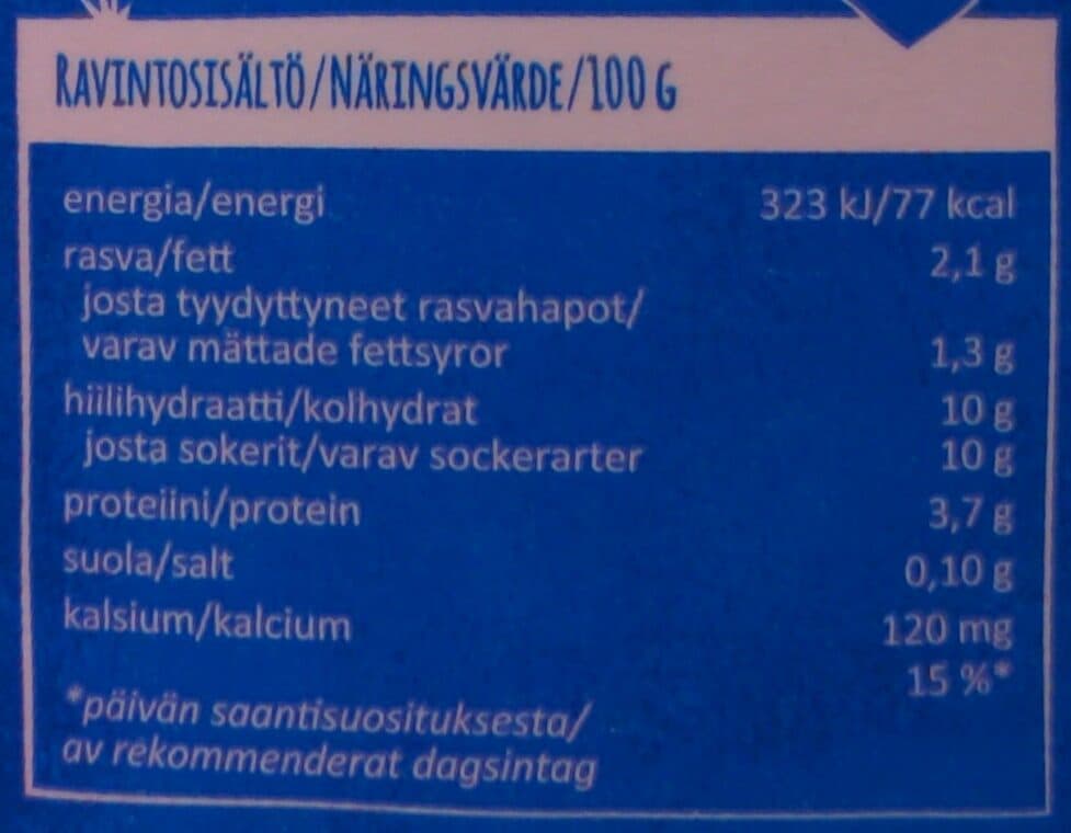 Arla Metsämarja jogurtii packshot