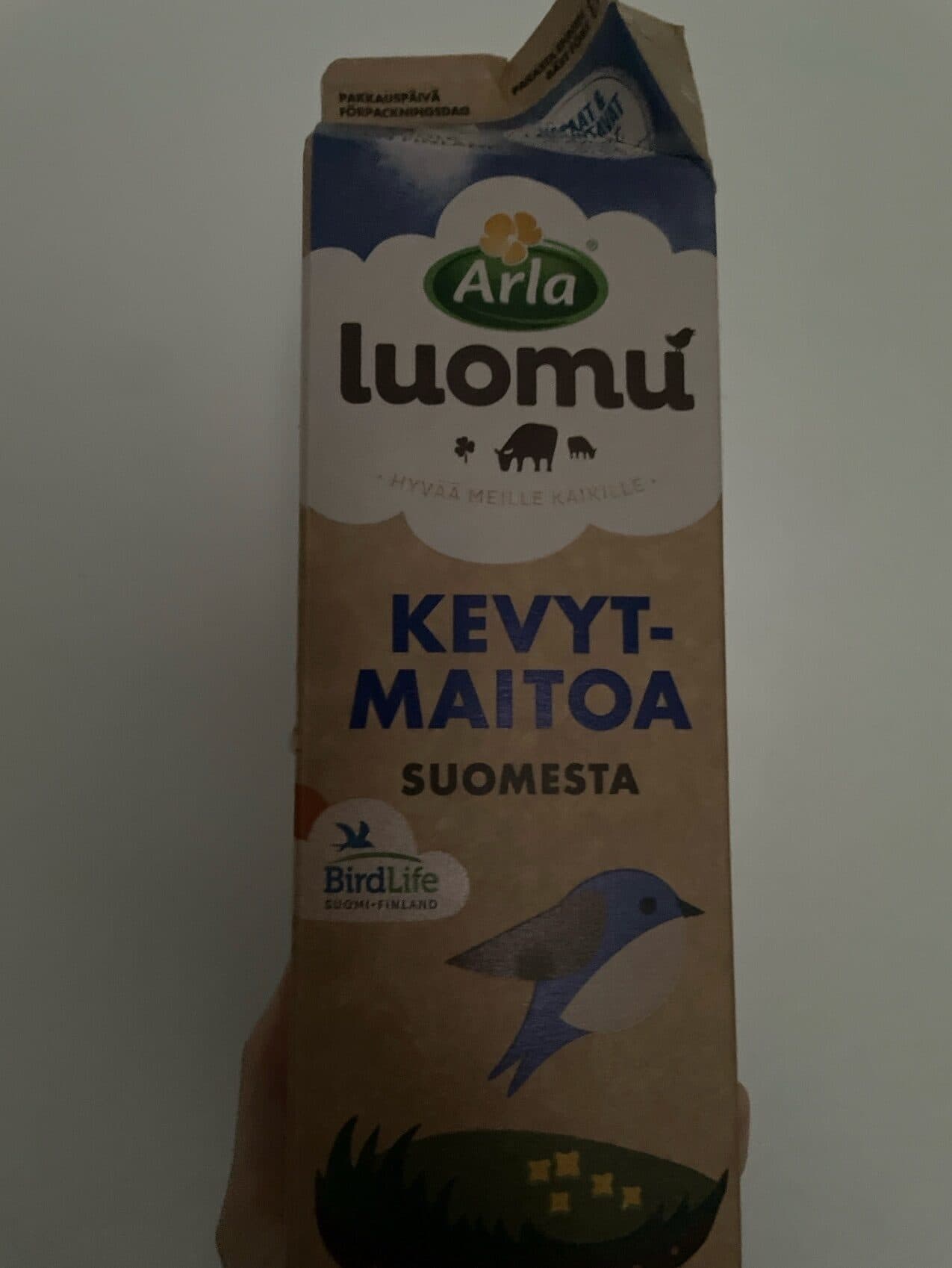 Arla arla kevytmaitoa packshot