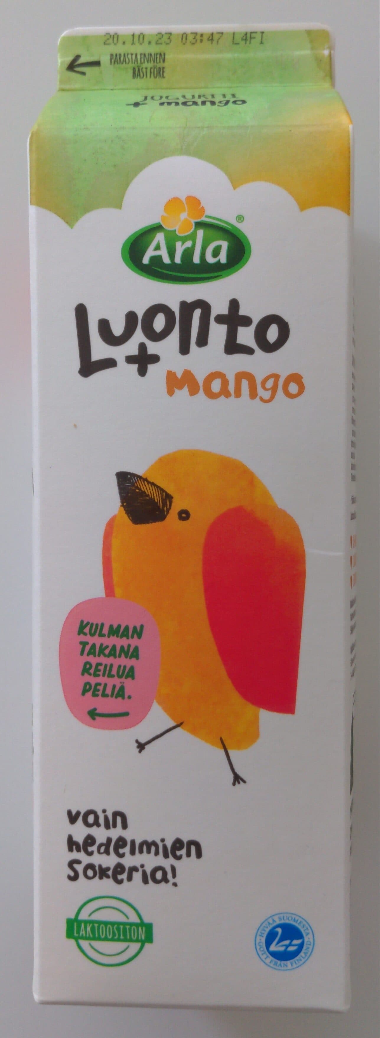 Arla Luonto Luonto+ Mango packshot