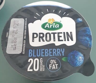 Arla Blueberry Protein Yoghurt packshot