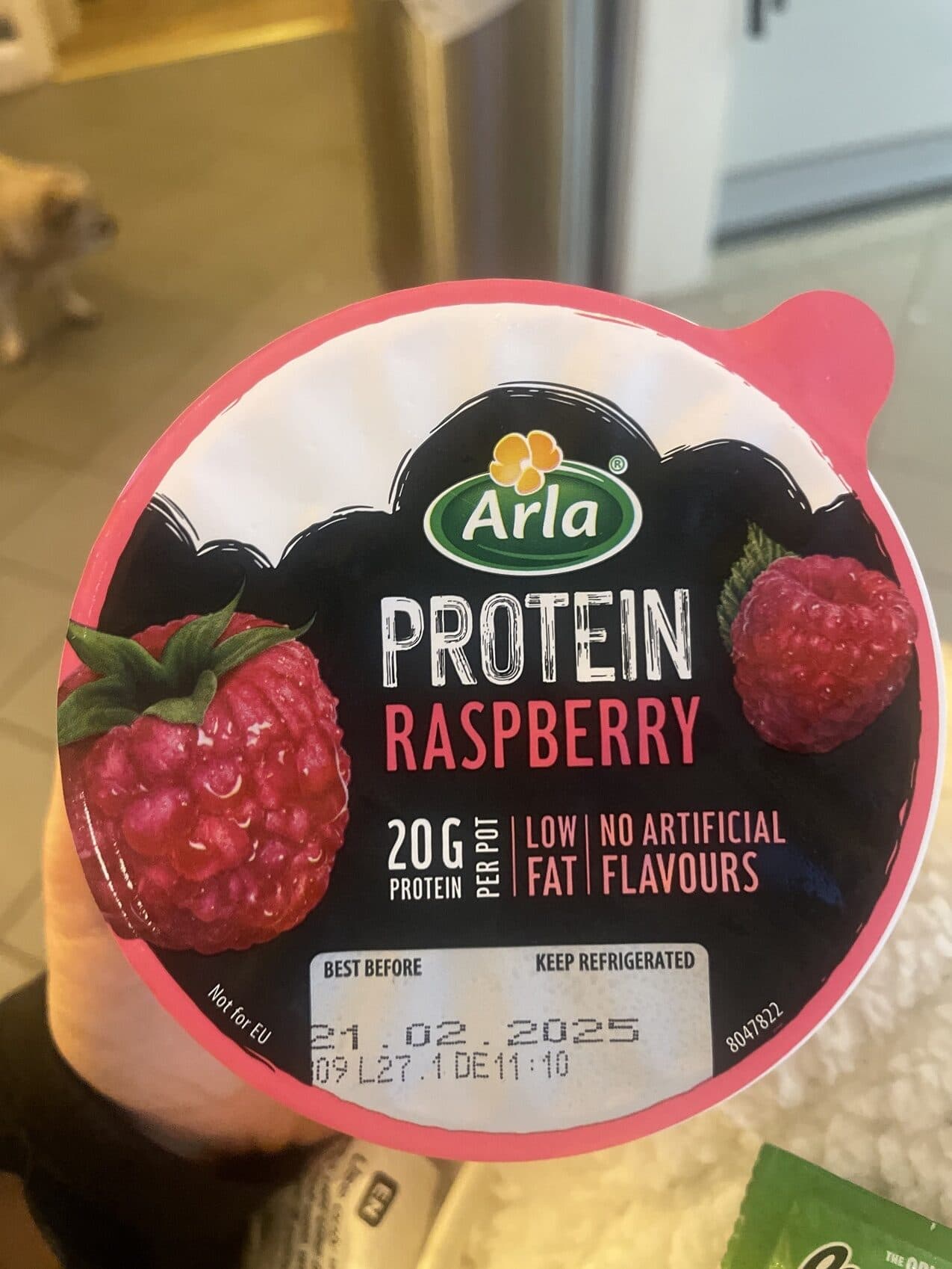 Arla Raspberry Protein packshot