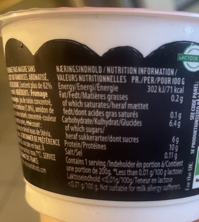 Arla Raspberry Protein packshot