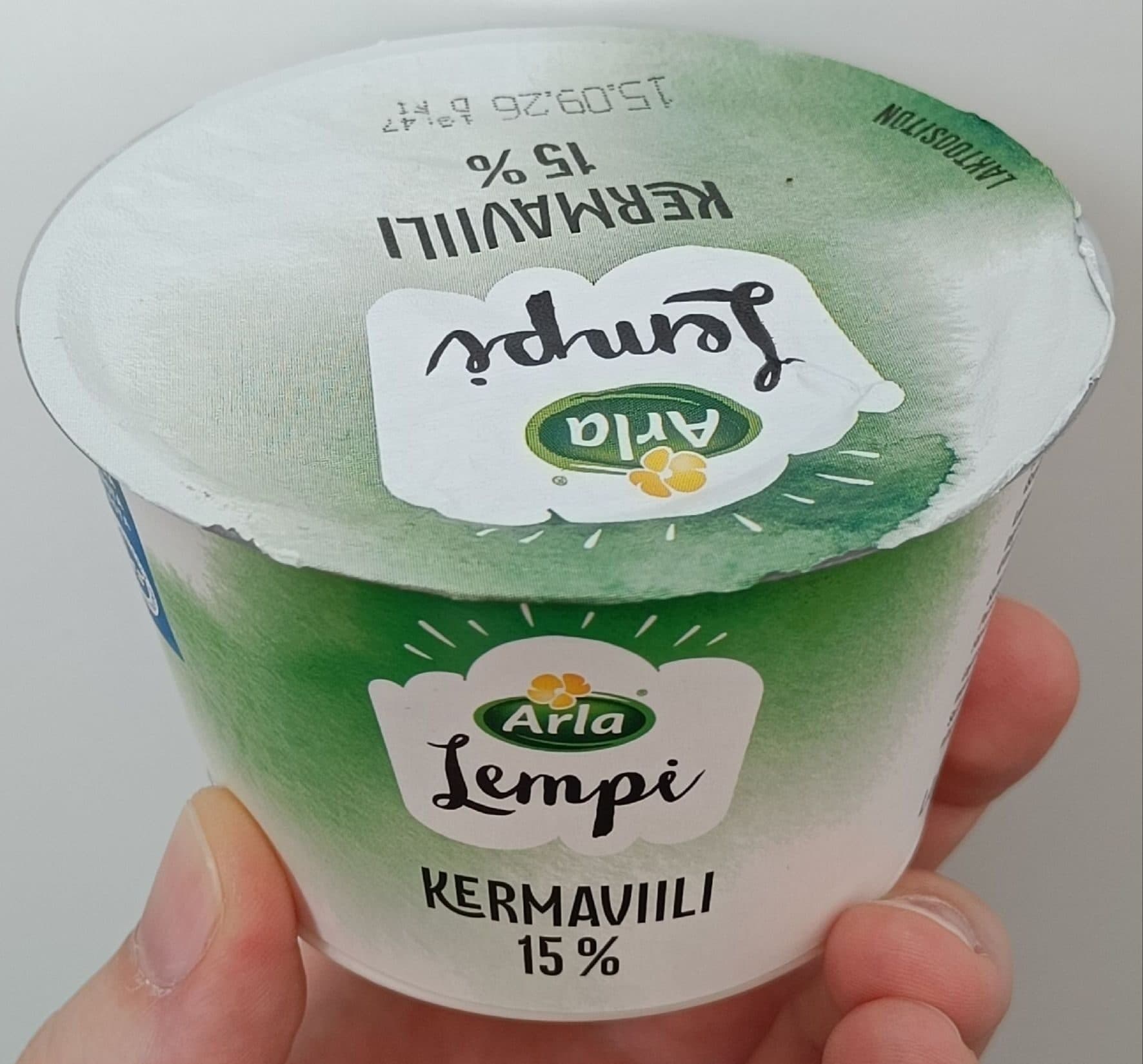 Arla Lempi Kermaviili 15% packshot