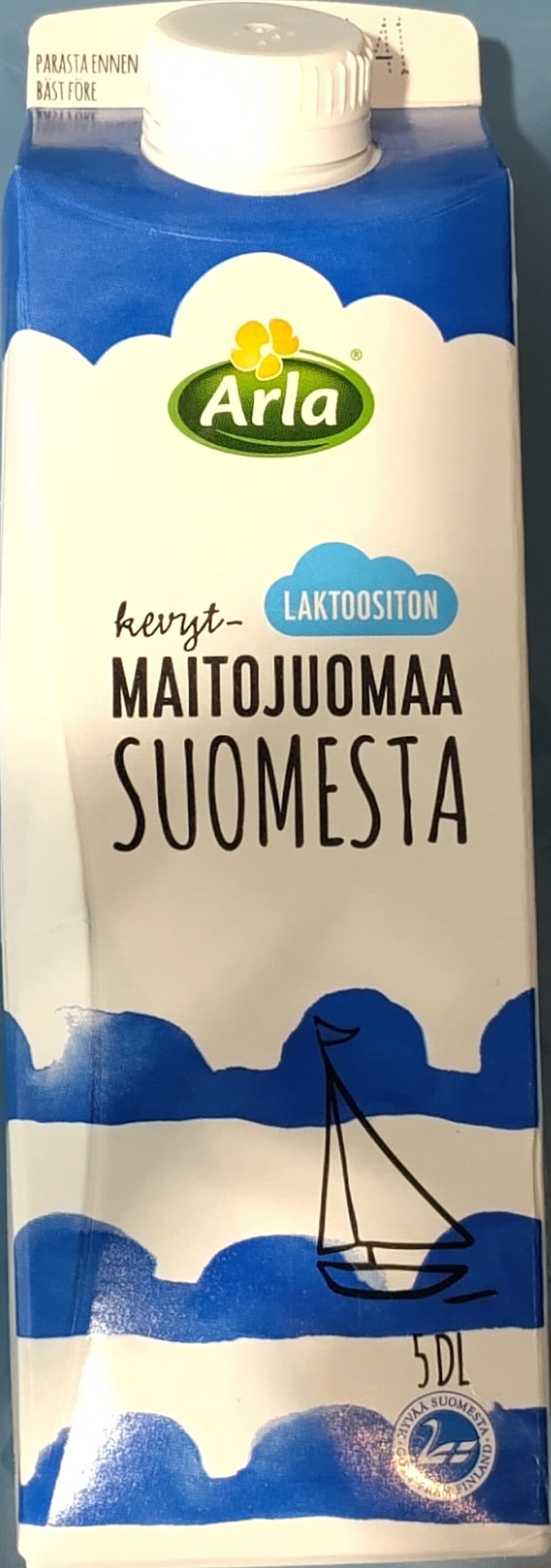 Arla Laktoositon Kevytmaitojuoma packshot