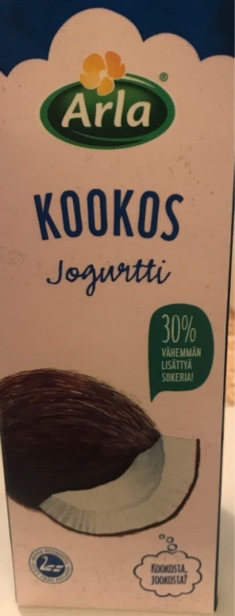 Arla Kookosjogurtti packshot