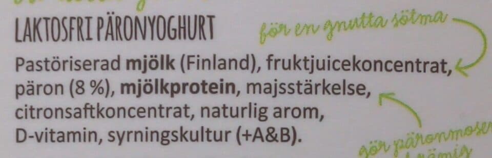 Arla Luonto + päärynä packshot