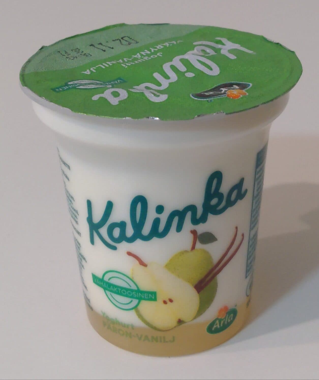 Arla Kalinka Päärynä-Vaniljs packshot