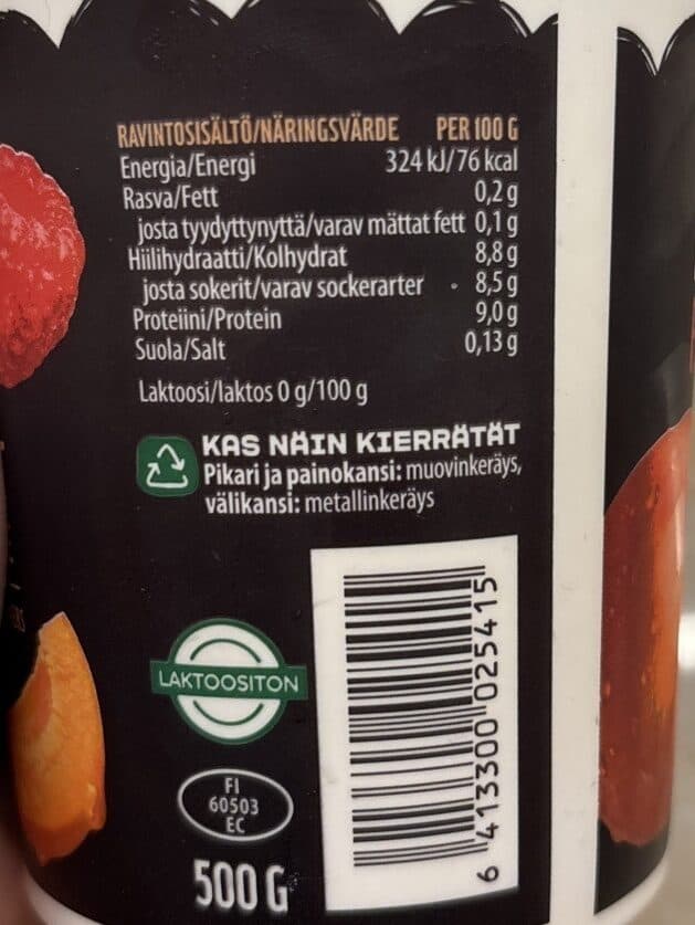 Arla Protein Fruity Mix packshot