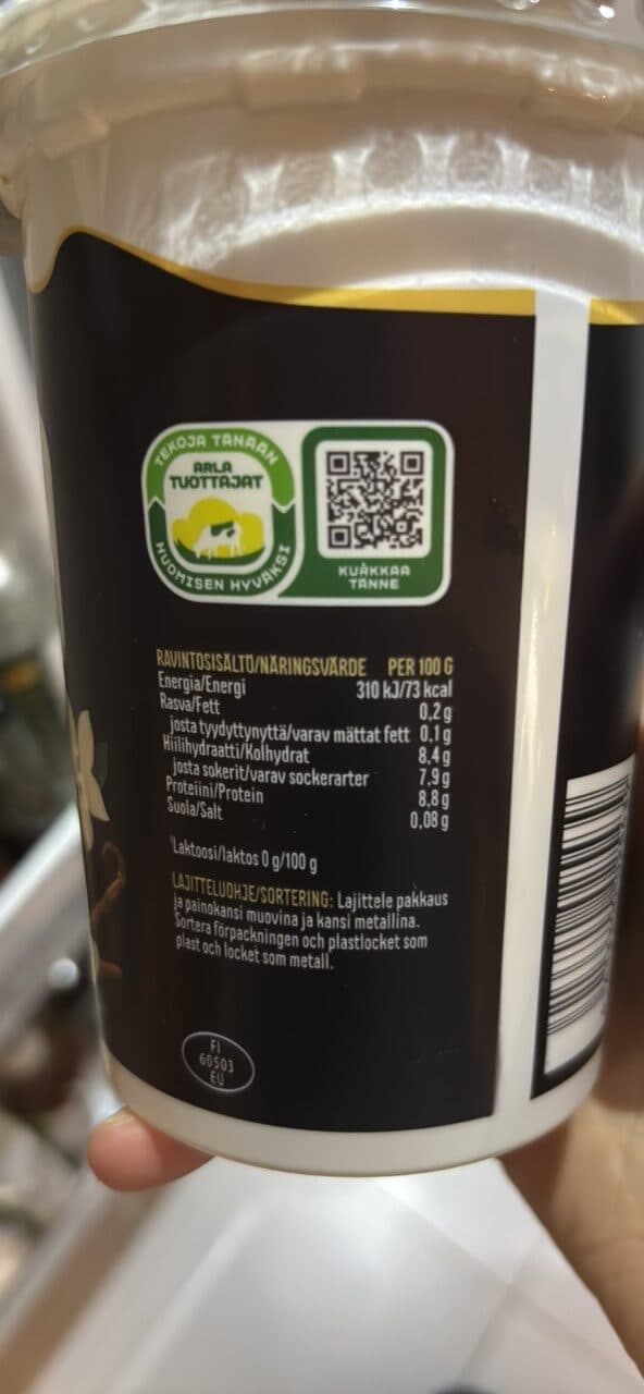 Arla Protein Vanilla packshot