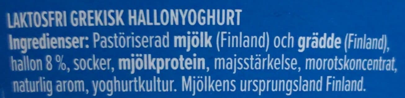 Arla Kreikkalainen Jogurtti vadelma packshot