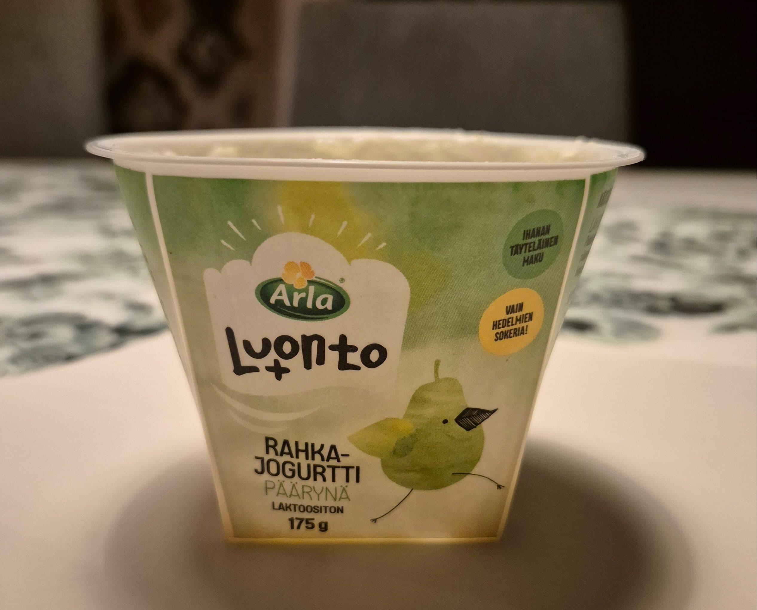Arla Rahkajogurtti, Päärynä packshot
