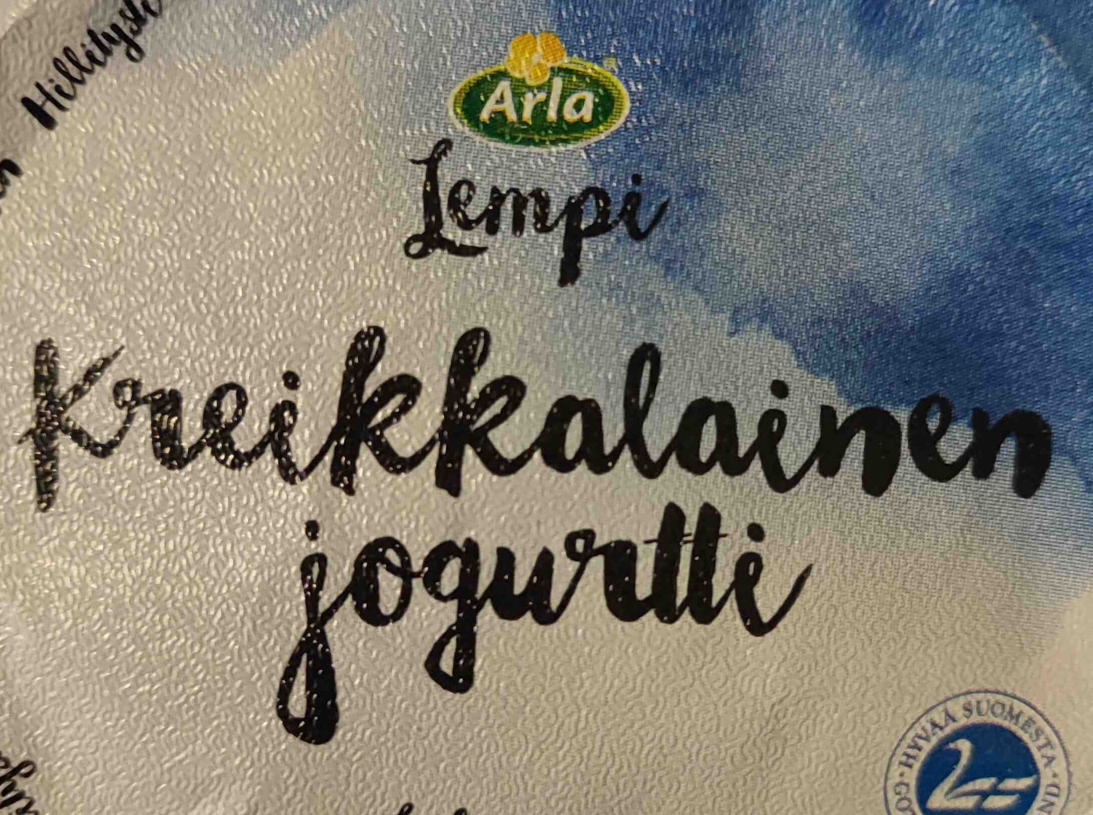 Arla Kreikkalainen jogurtti packshot